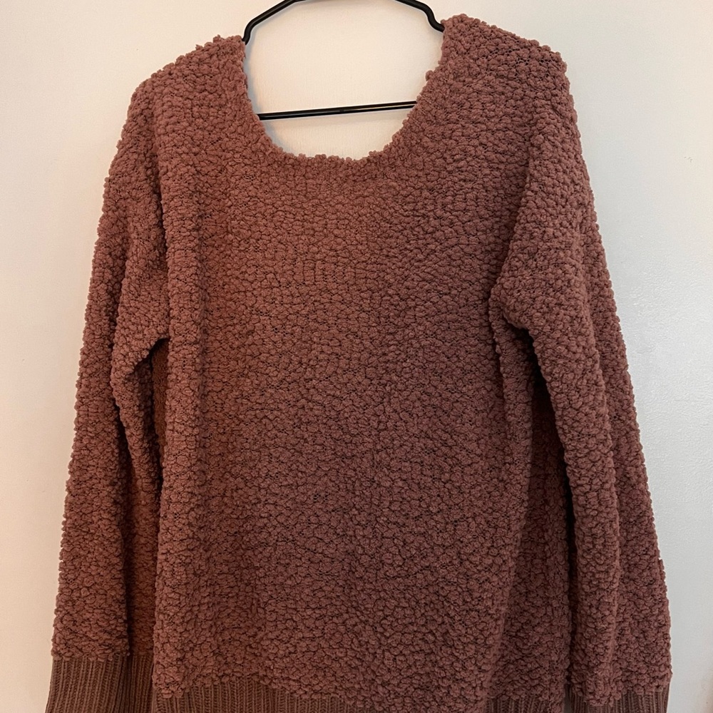 Oversized sweater. Pink. XL.